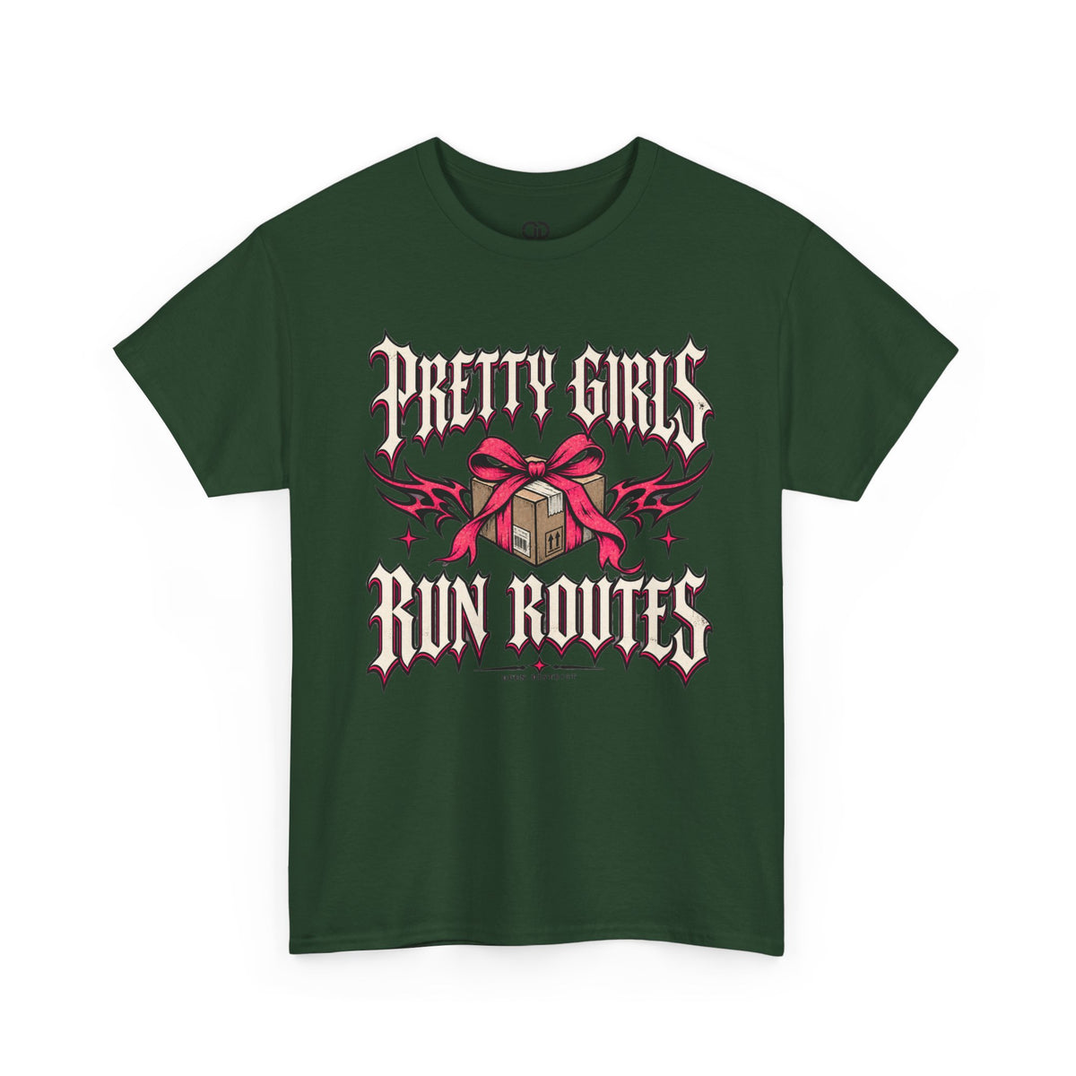 Pretty Girls Run Routes – Women’s Delivery Driver Shirt by Open District