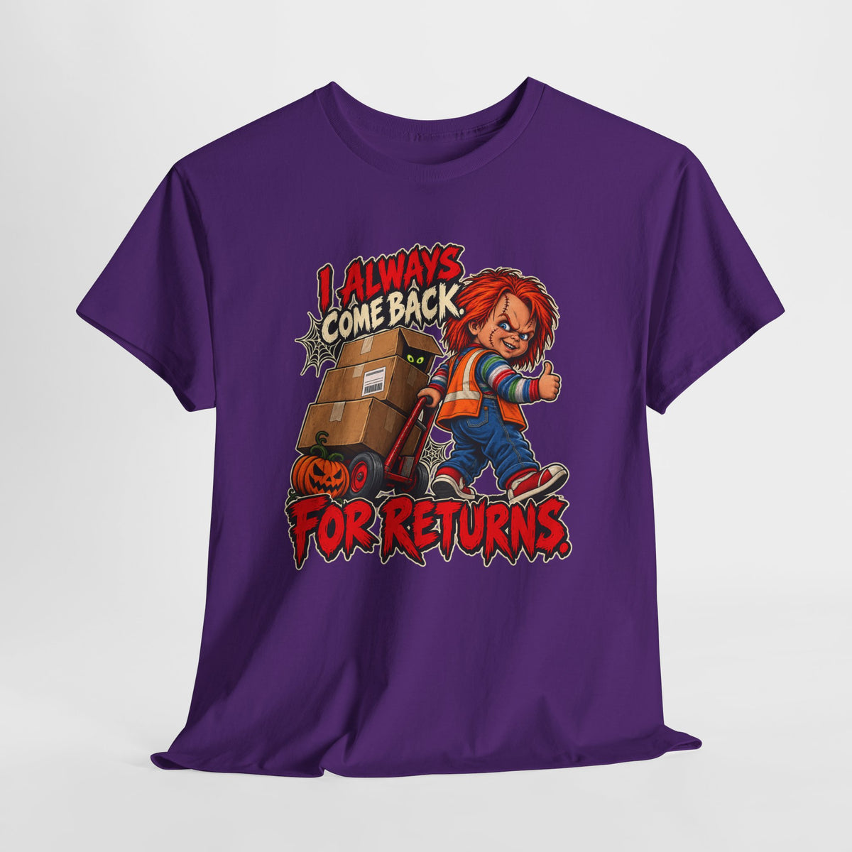 I Always Come Back for Returns – Halloween Driver Shirt by Open District