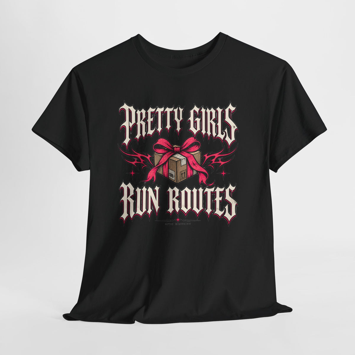 Pretty Girls Run Routes – Women’s Delivery Driver Shirt by Open District