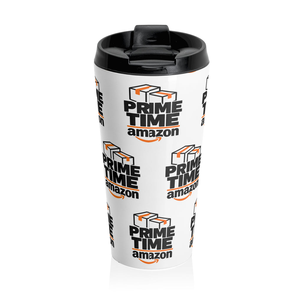 Prime Time Delivery Driver Stainless Steel Travel Tumbler | Route Driver Coffee Cup | Driver Appreciation Gift
