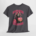 Scream Queen Delivery Machine Tee — Cute Horror Valentine Shirt