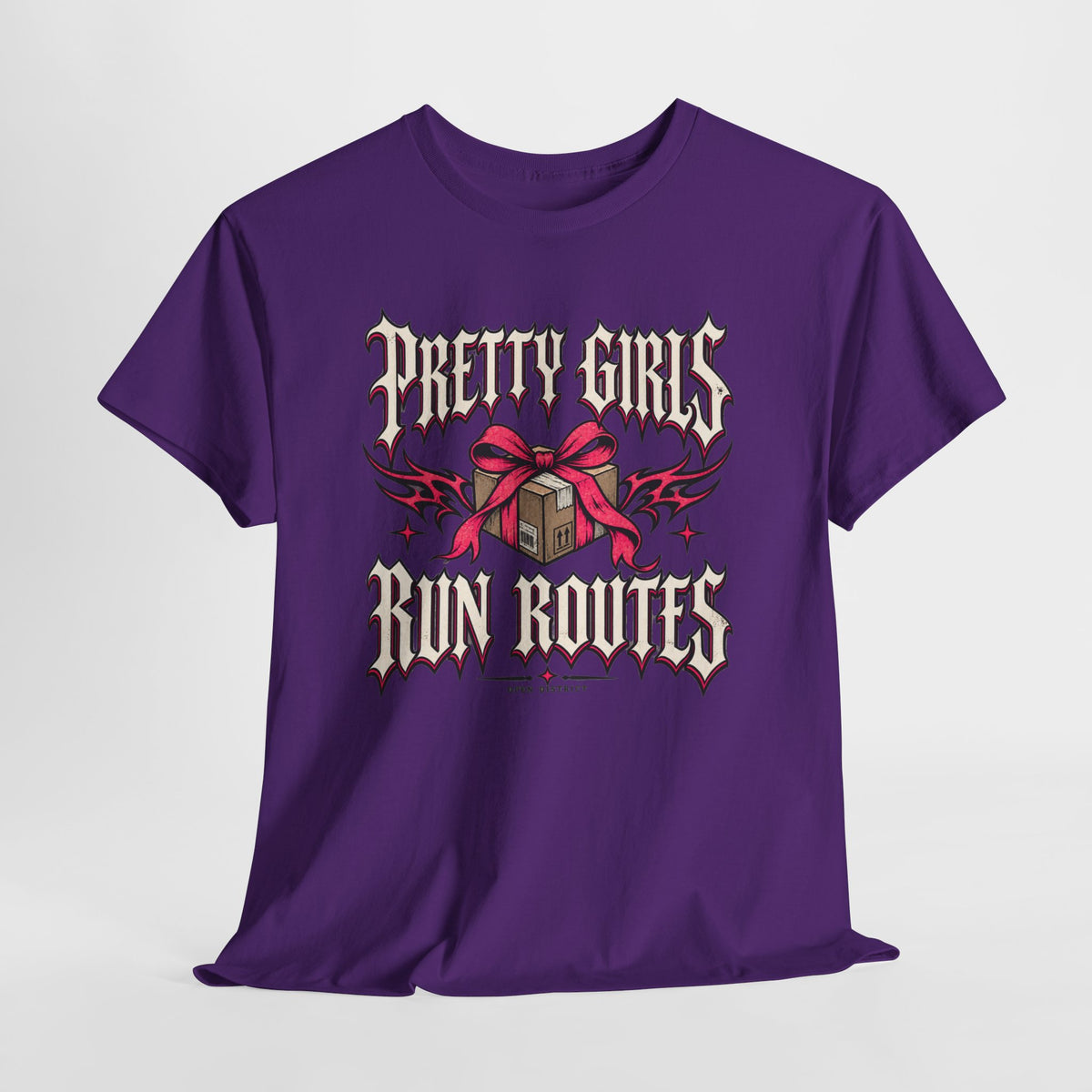 Pretty Girls Run Routes – Women’s Delivery Driver Shirt by Open District