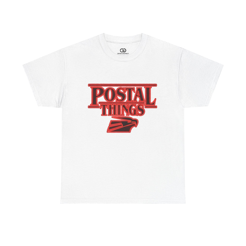 Postal Things Shirt – Horror-Inspired Postal Worker Tee, Spooky Mail Carrier Gift, Halloween Letter Carrier Shirt