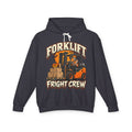 Forklift Fright Crew Halloween Hoodie | Forklift Operator & Warehouse Worker Sweatshirt | Spooky Work Crew Gift