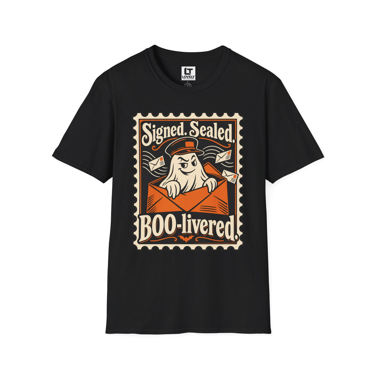 Signed Sealed BOO-livered – Halloween Postal Worker Shirt