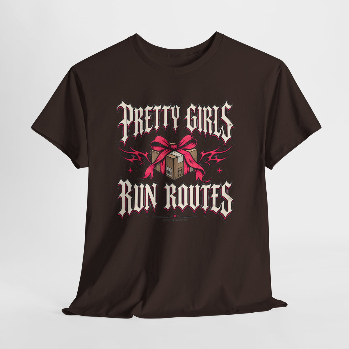 Pretty Girls Run Routes – Women’s Delivery Driver Shirt by Open District