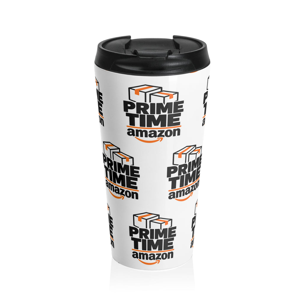 Prime Time Delivery Driver Stainless Steel Travel Tumbler | Route Driver Coffee Cup | Driver Appreciation Gift