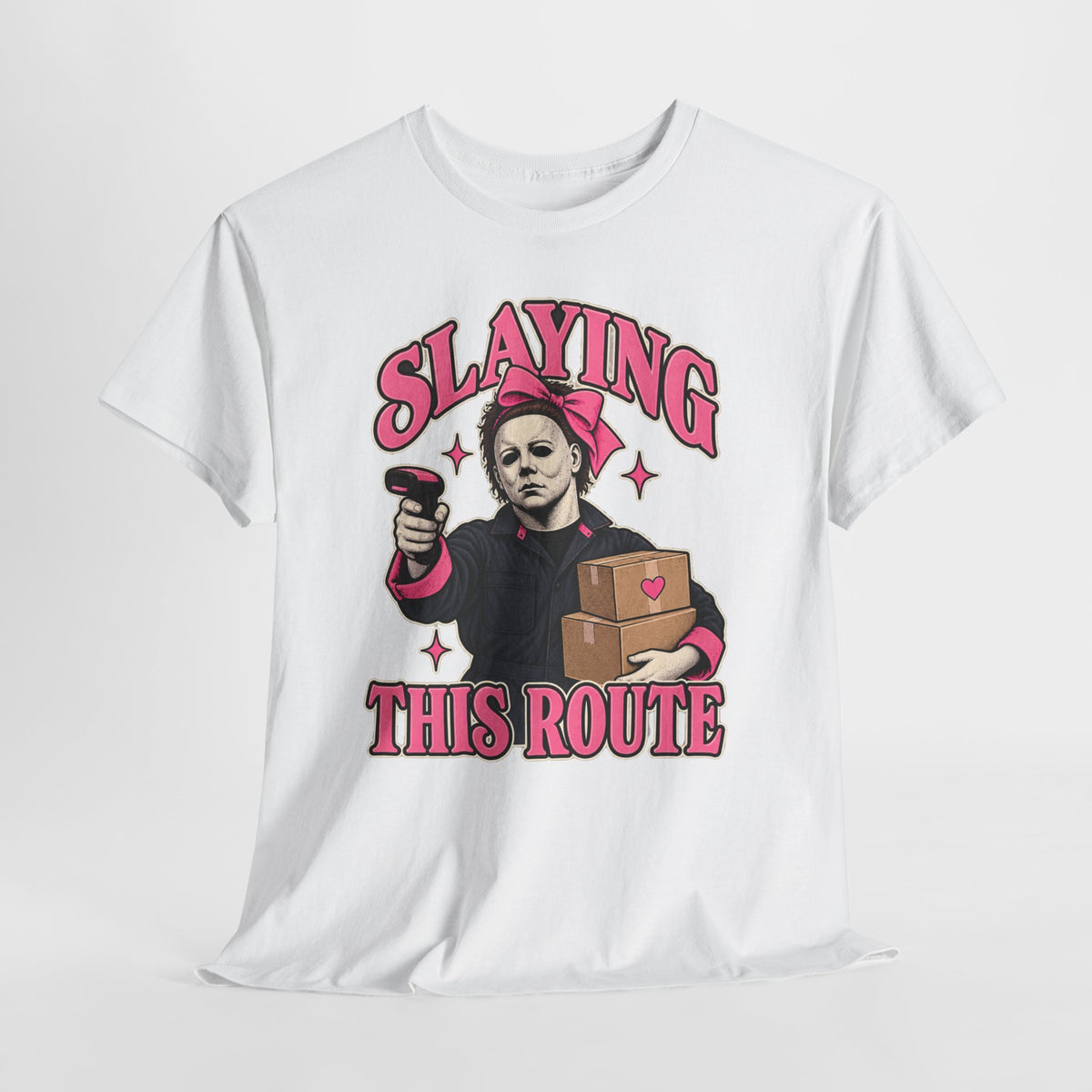 Slaying This Route Delivery Driver Tee
