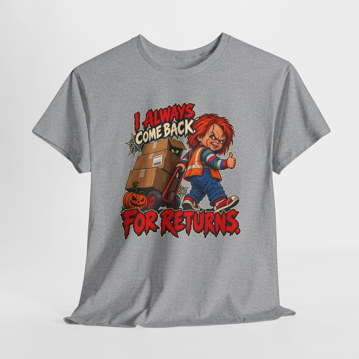 I Always Come Back for Returns – Halloween Driver Shirt by Open District