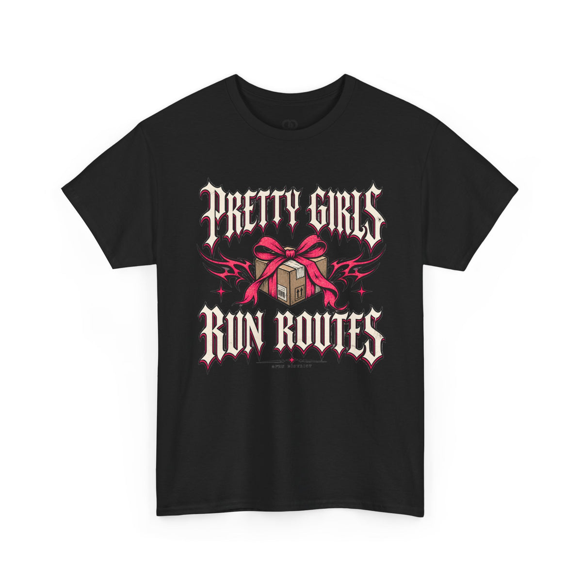 Pretty Girls Run Routes – Women’s Delivery Driver Shirt by Open District