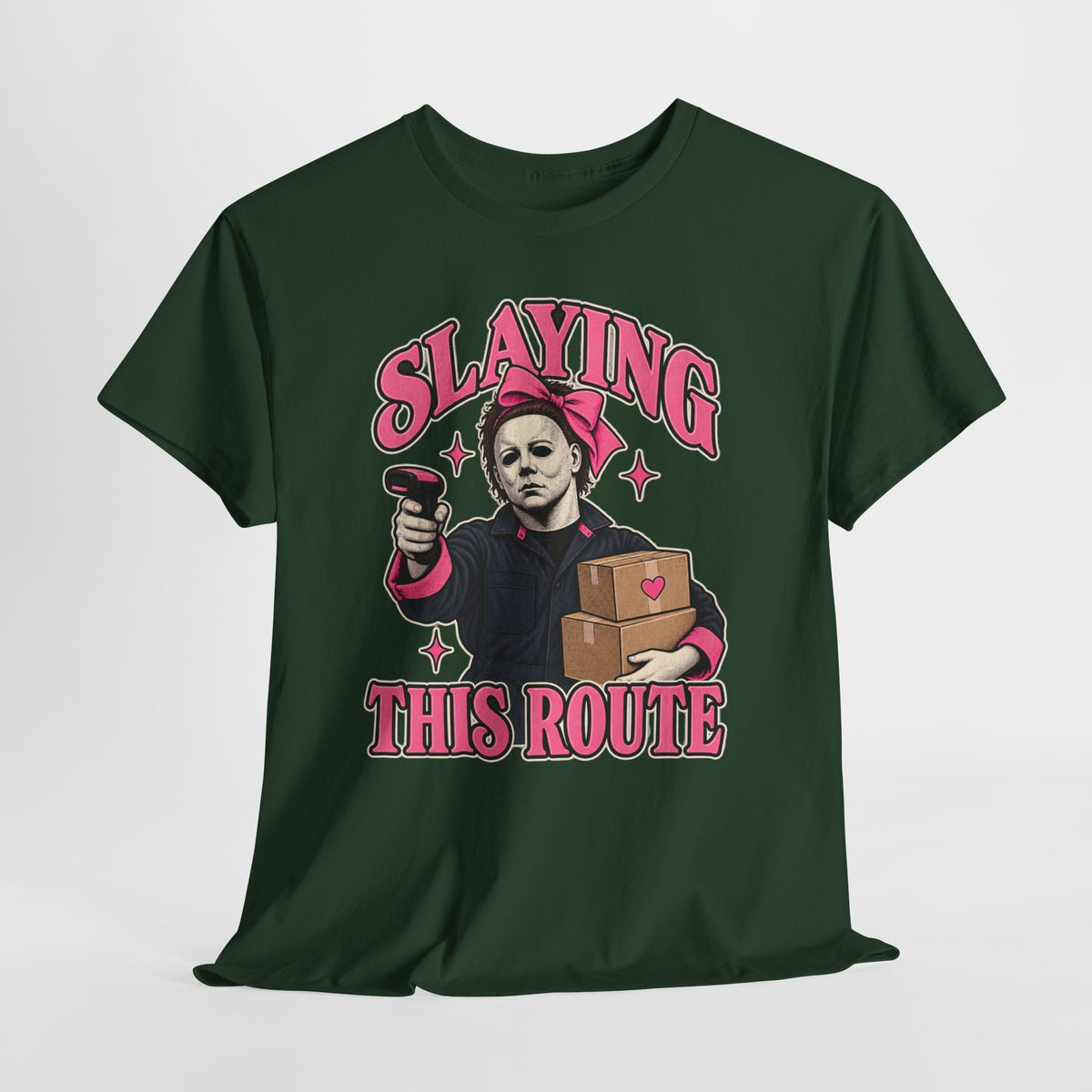 Slaying This Route Delivery Driver Tee