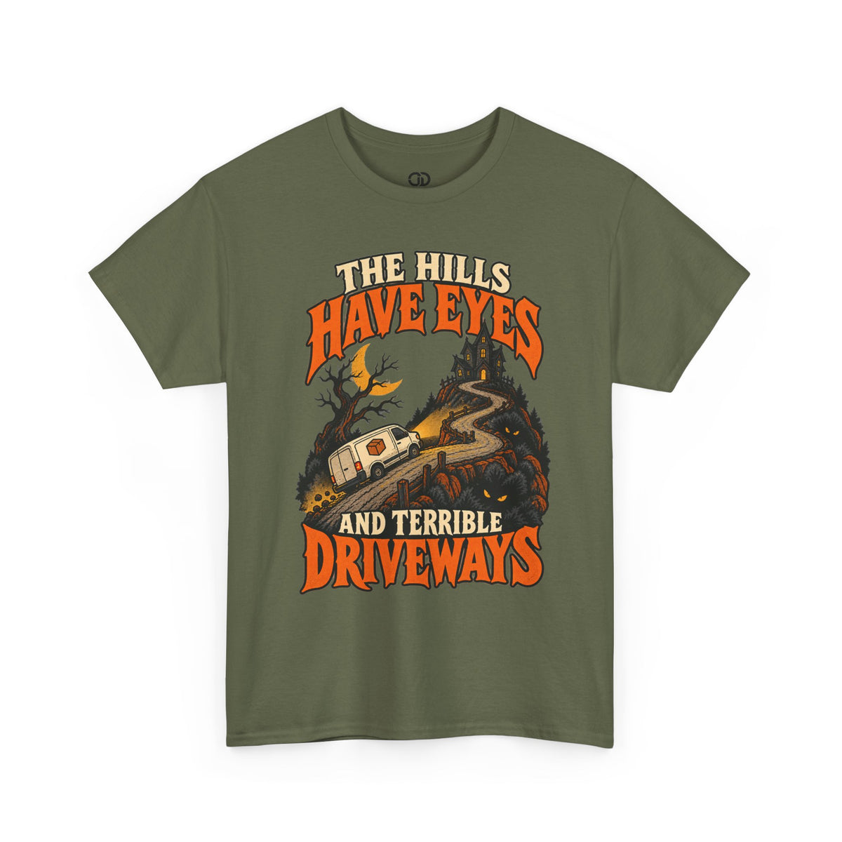 Terrible Driveways – Halloween Delivery Driver Shirt