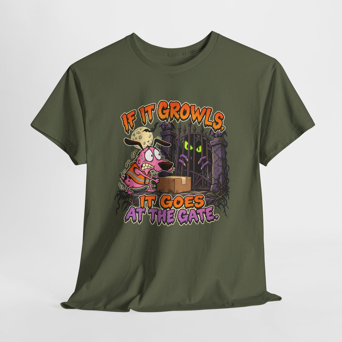 If It Growls, It Goes at the Gate – Delivery Driver Shirt by Open District
