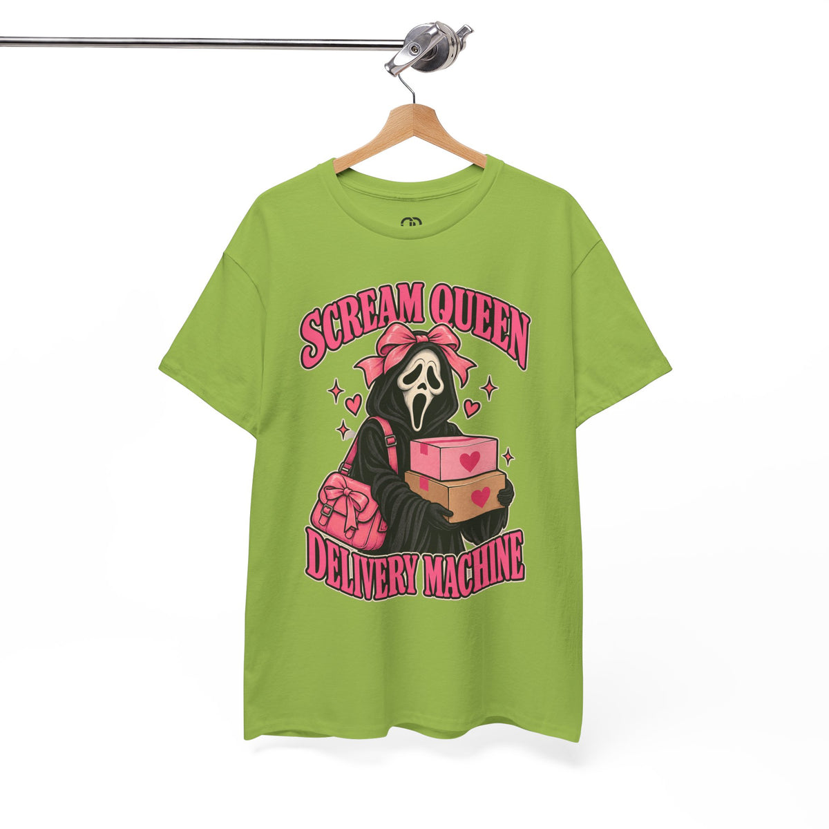 Scream Queen Delivery Machine – Halloween Graphic Tee