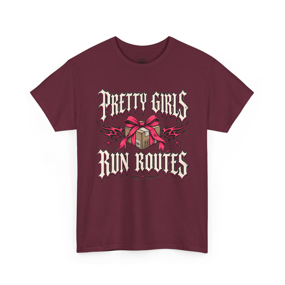 Pretty Girls Run Routes – Women’s Delivery Driver Shirt by Open District