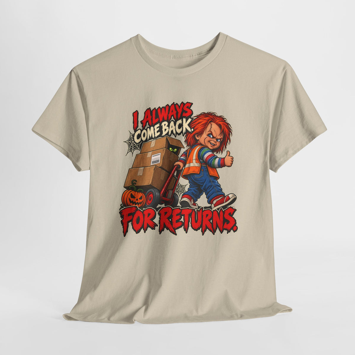 I Always Come Back for Returns – Halloween Driver Shirt by Open District
