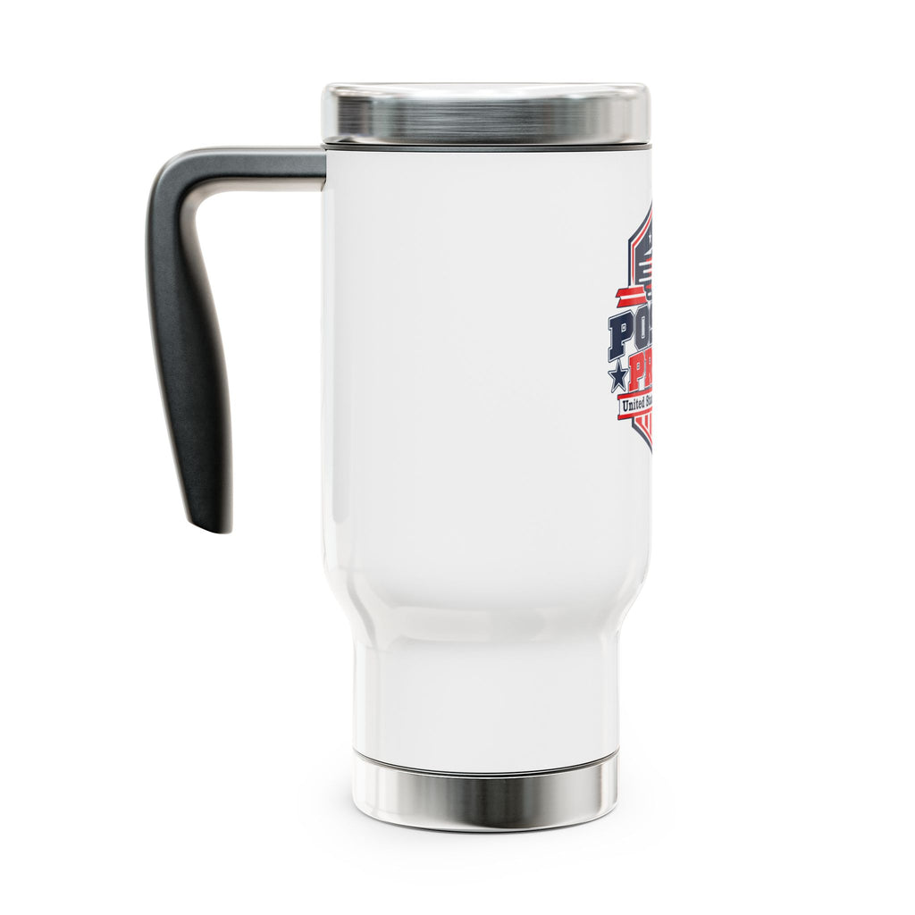 Postal Proud 14oz Travel Mug | Postal Worker & Mail Carrier Gift