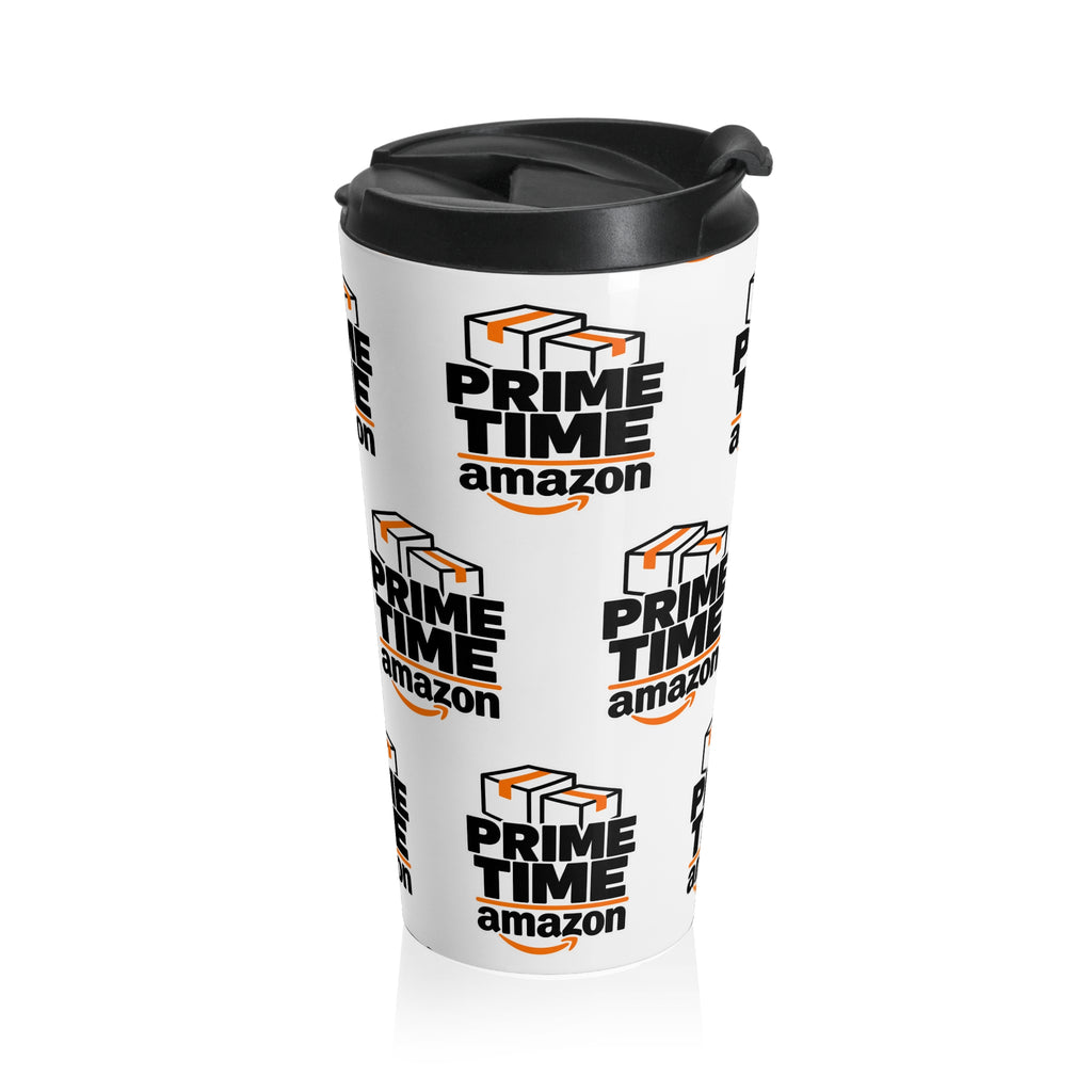 Prime Time Delivery Driver Stainless Steel Travel Tumbler | Route Driver Coffee Cup | Driver Appreciation Gift