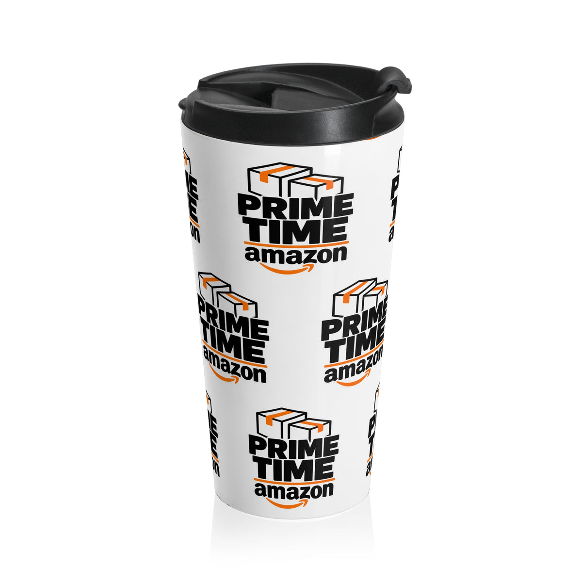 Prime Time Delivery Driver Stainless Steel Travel Tumbler | Route Driver Coffee Cup | Driver Appreciation Gift