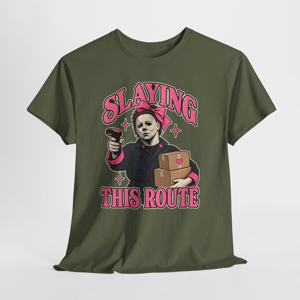 Slaying This Route Delivery Driver Tee