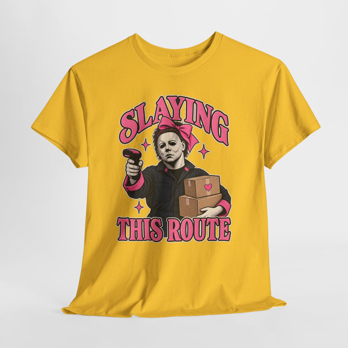 Slaying This Route – Halloween Delivery Driver Shirt