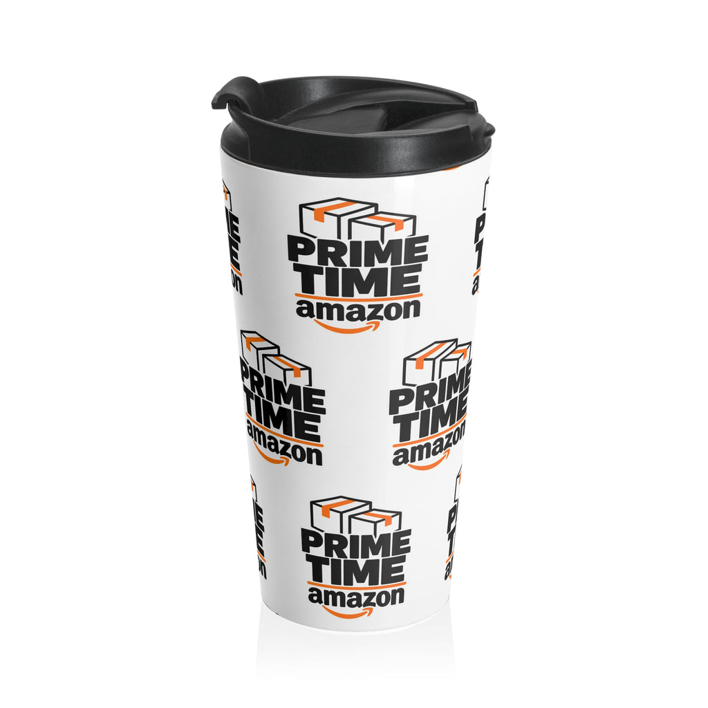 Prime Time Delivery Driver Stainless Steel Travel Tumbler | Route Driver Coffee Cup | Driver Appreciation Gift