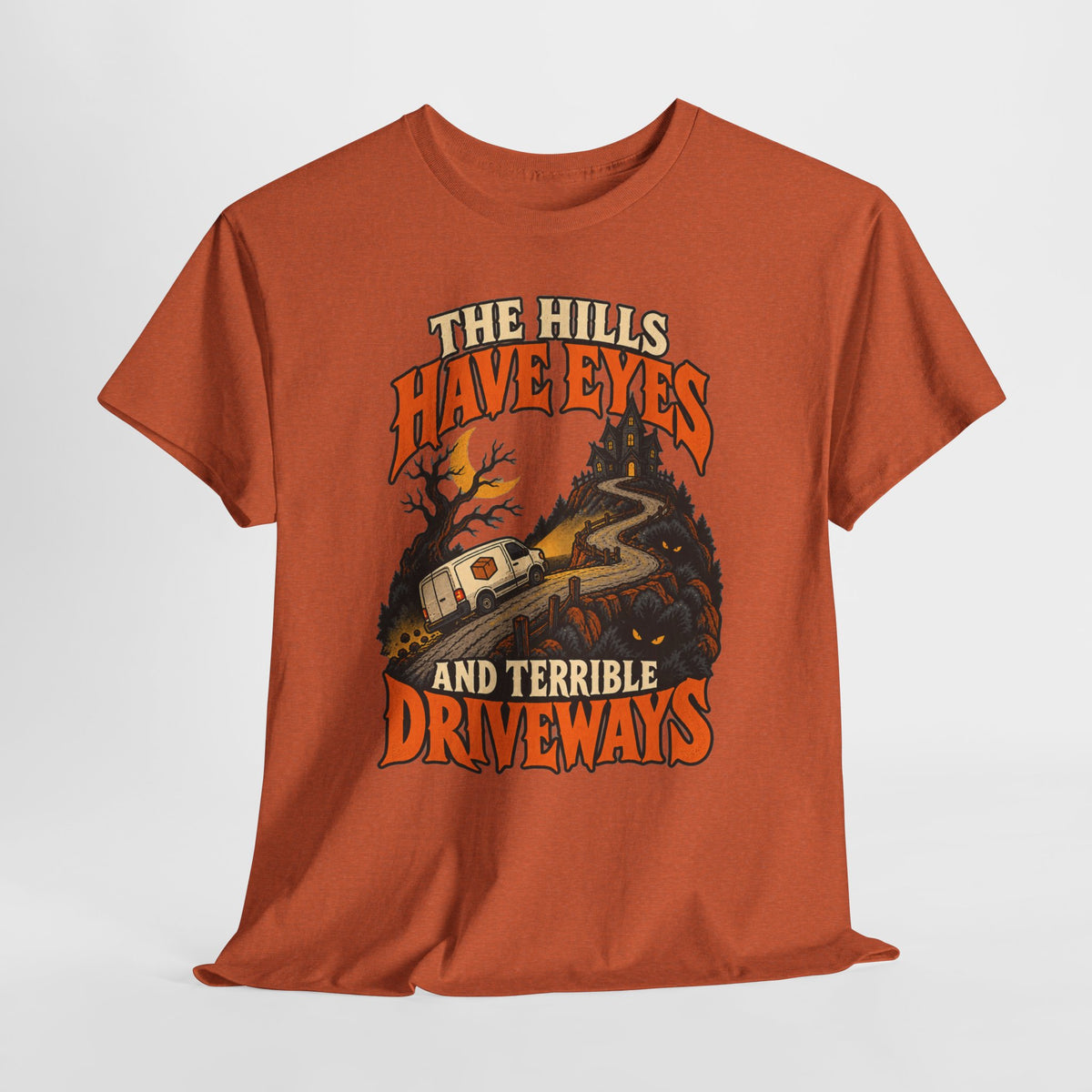 Terrible Driveways – Halloween Delivery Driver Shirt