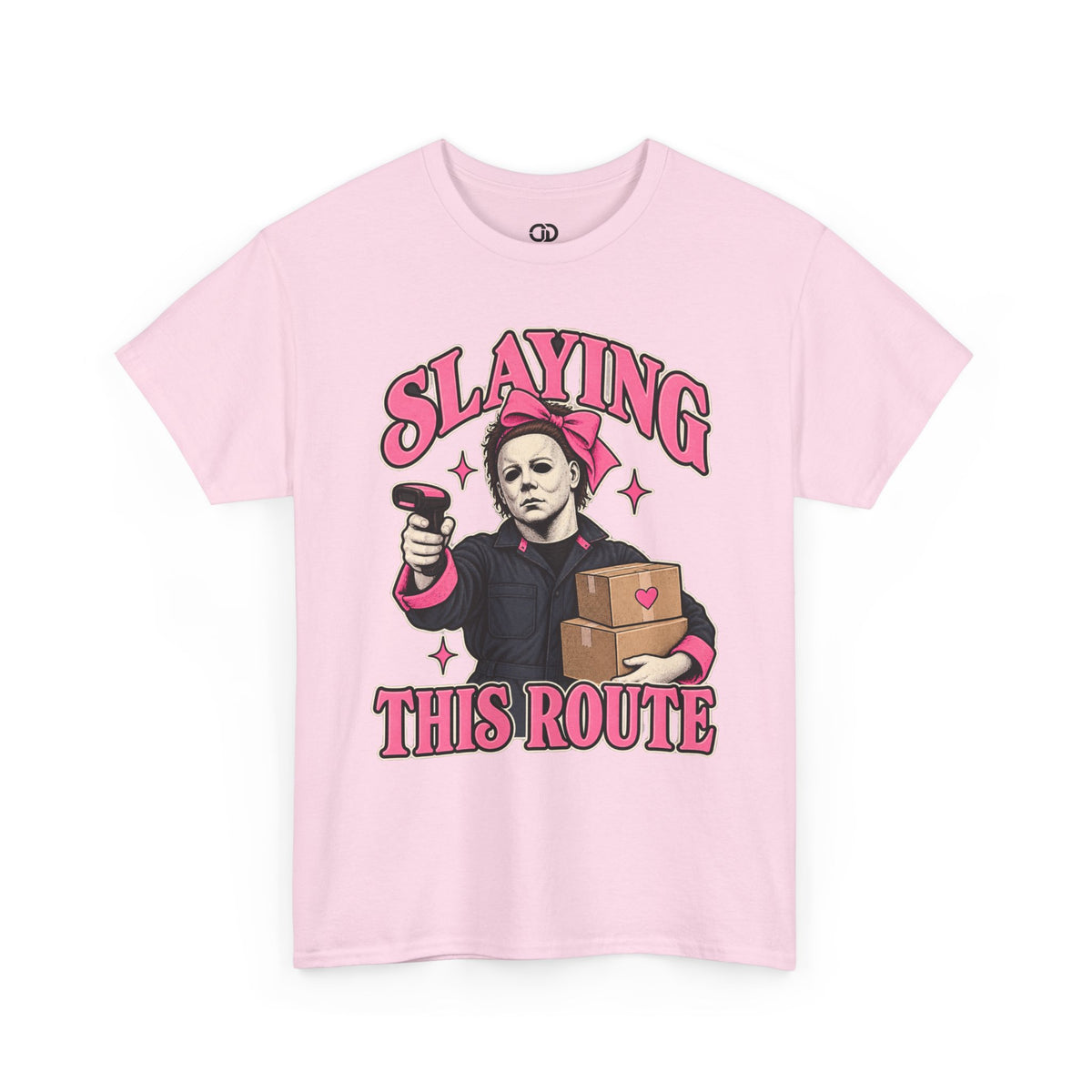 Slaying This Route – Halloween Delivery Driver Shirt