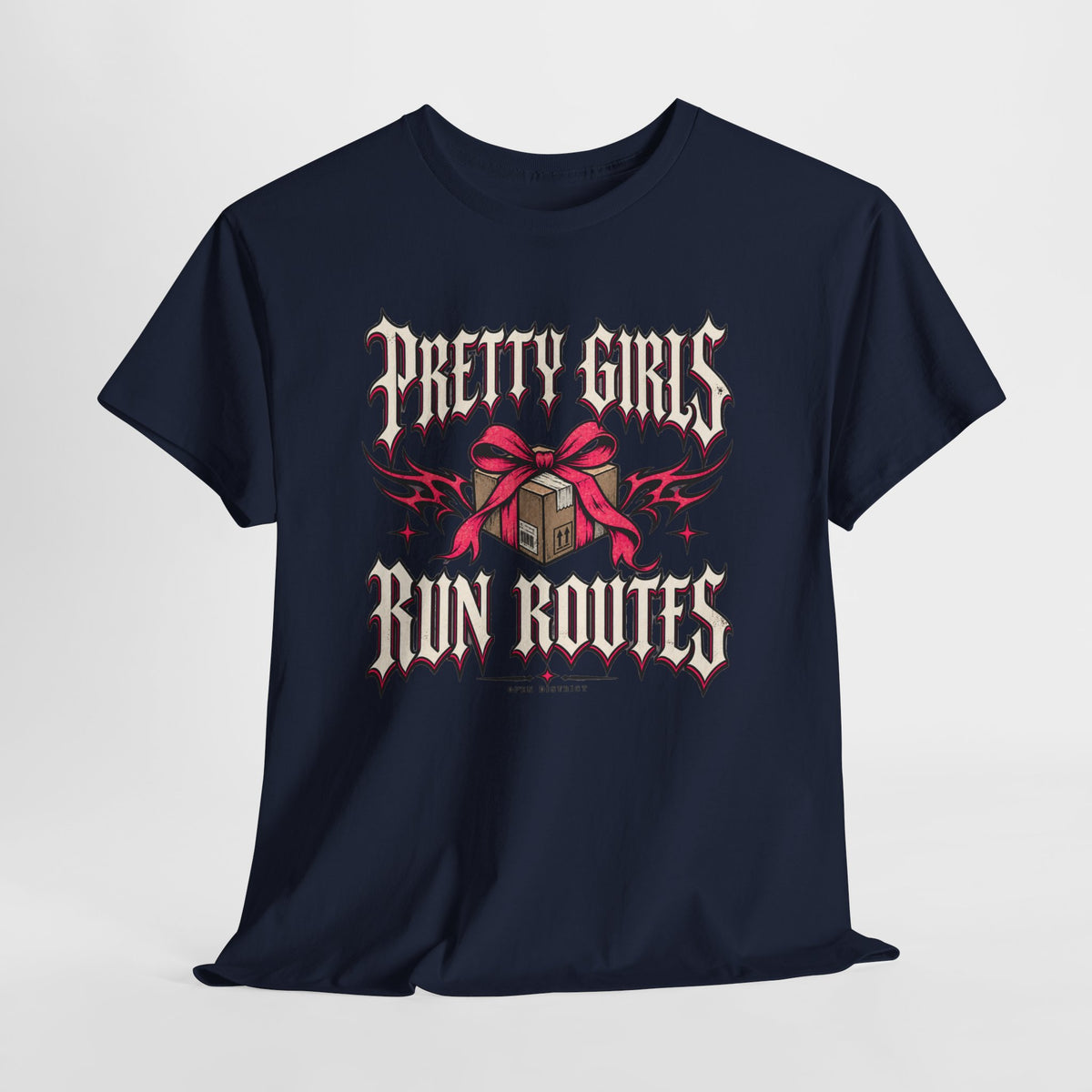 Pretty Girls Run Routes – Women’s Delivery Driver Shirt by Open District