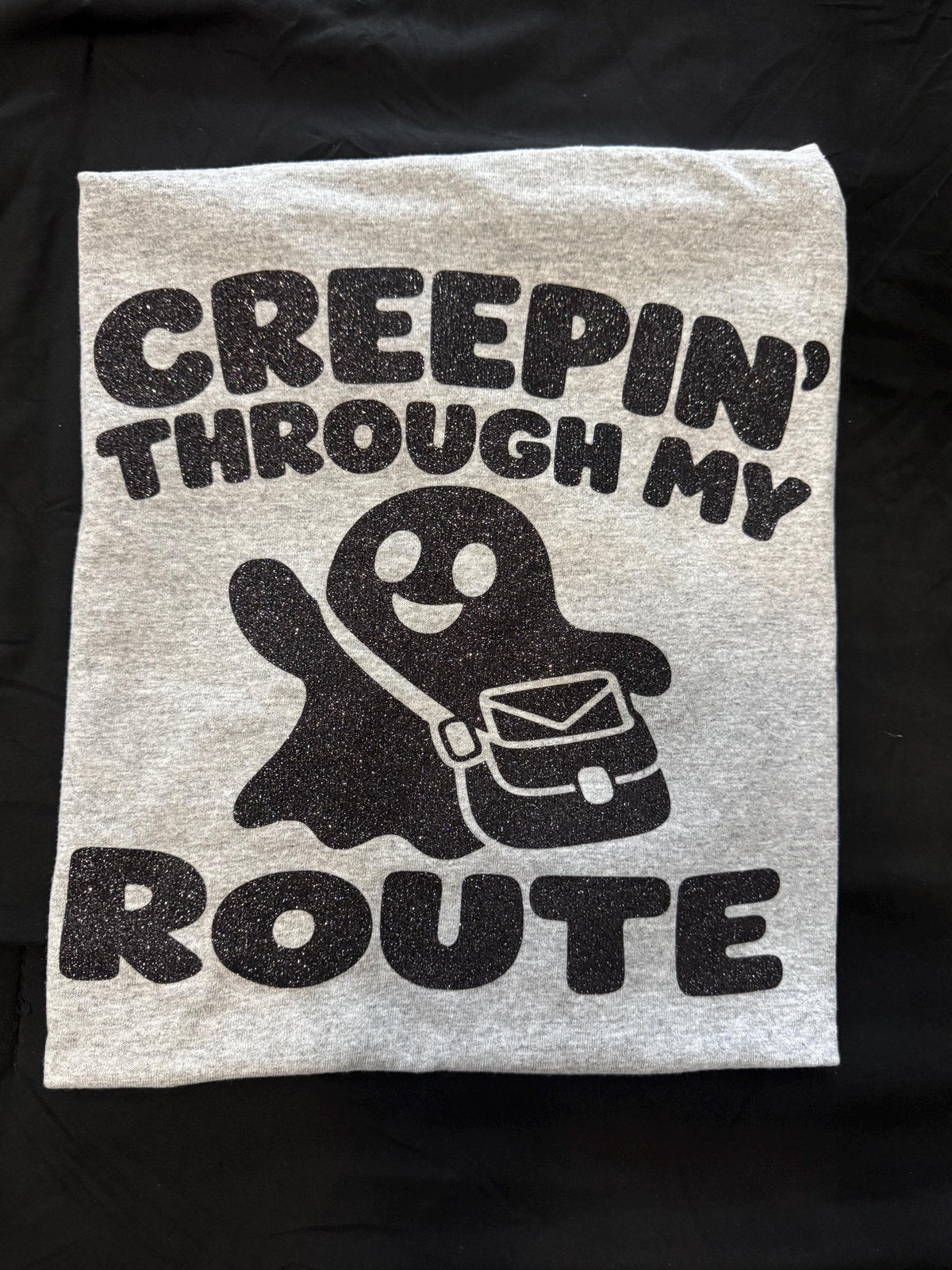 Creepin’ Through My Route Halloween Postal Shirt